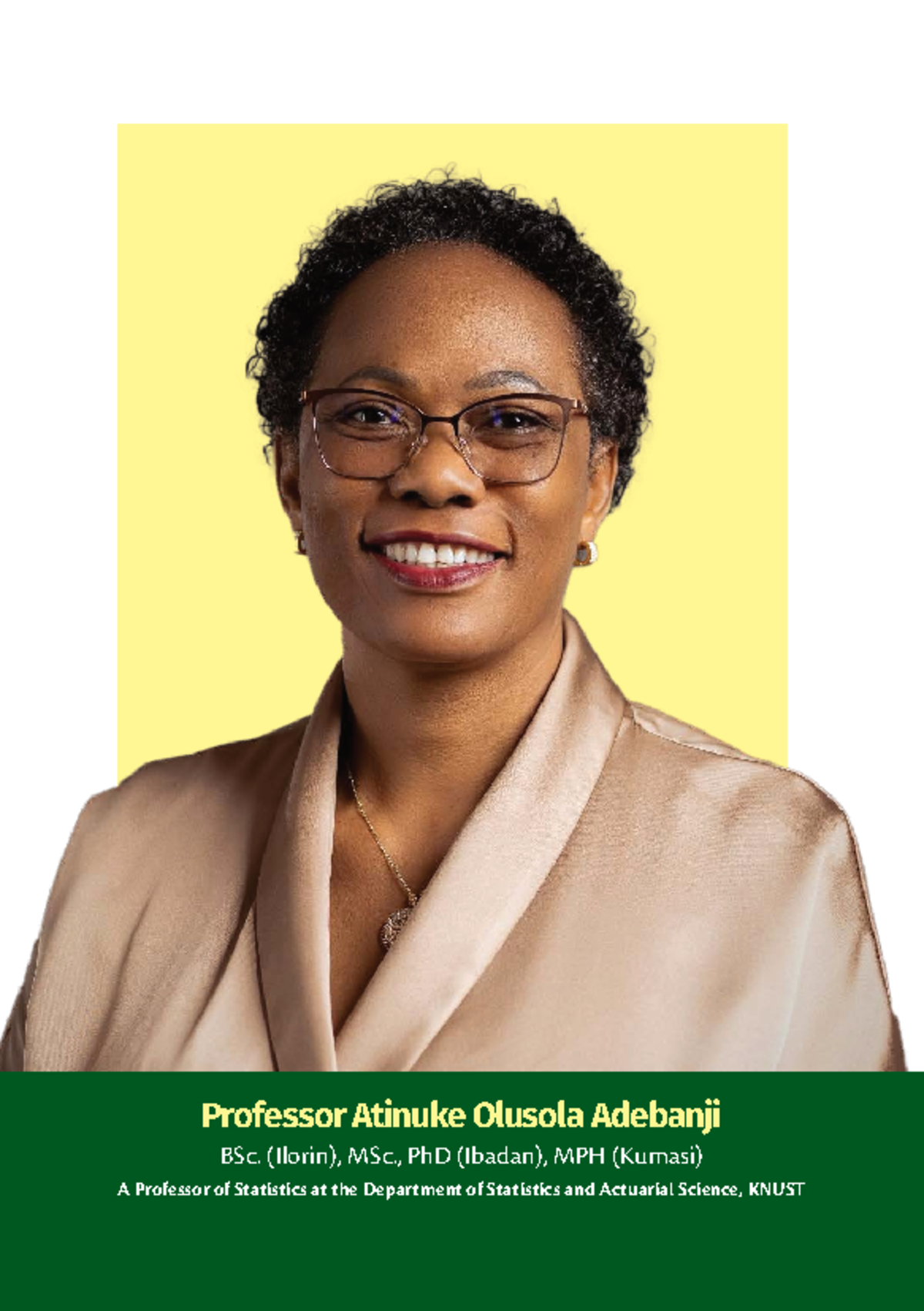 Prof. Atinuke Olusola Adebanji inaugural lec online - Professor Atinuke ...