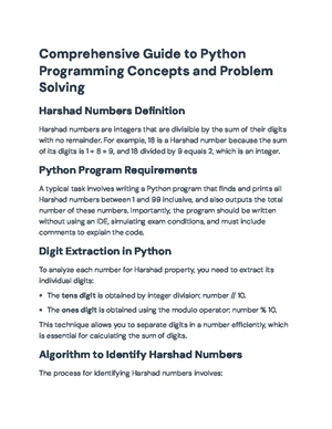 Python Programming - Study Notes & Assignments - Studocu