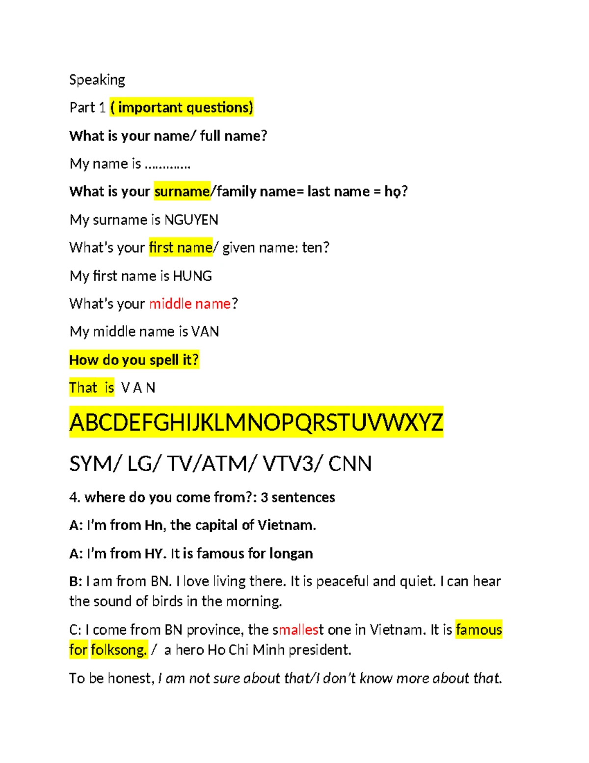 B1 Reading & Writing Test 1: Comprehensive Practice Guide - Studocu