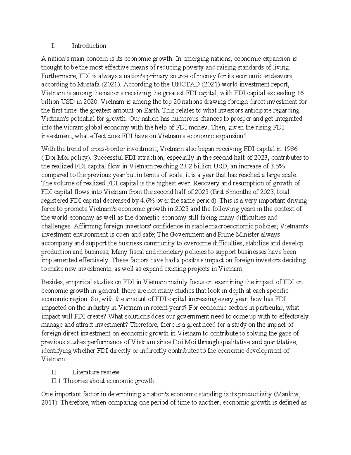 The Impact of FDI on Vietnam's Economic Growth: A Comprehensive Study ...