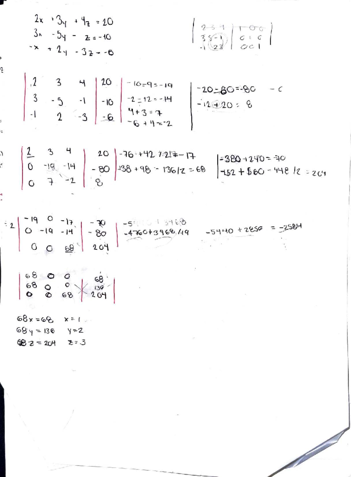 Apuntes ALG - CLASS NOTES (Course Code: 2X 1, 0 4 1) - Studocu