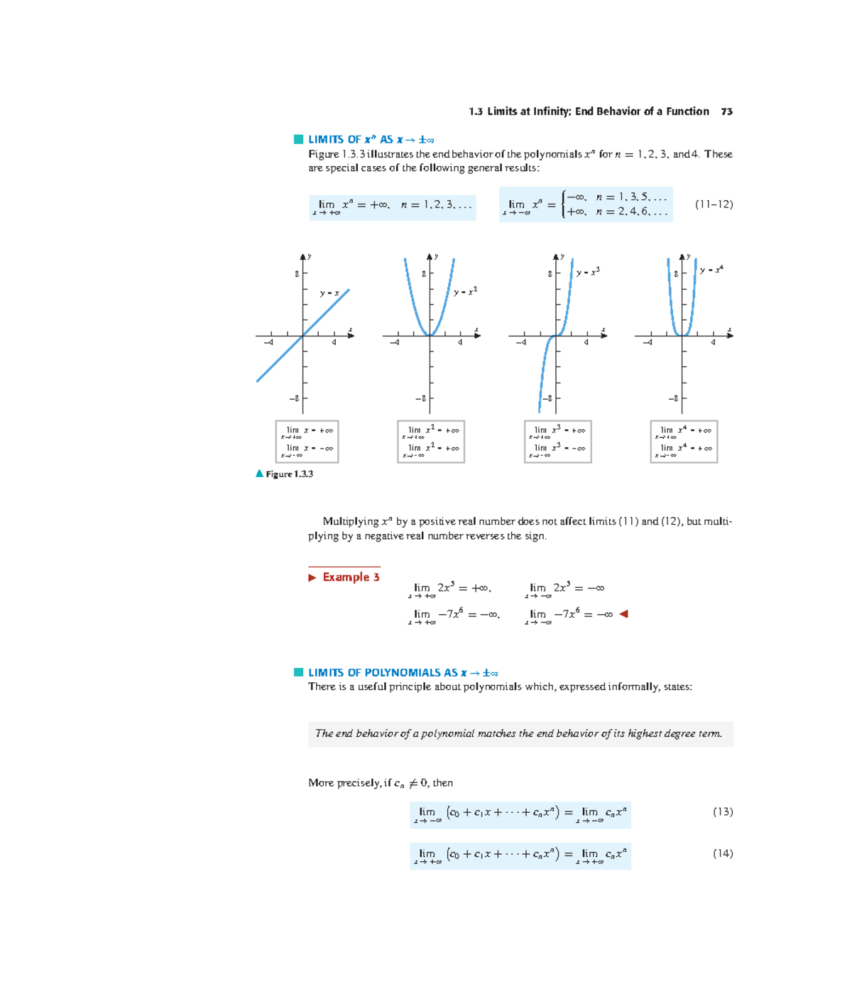 Calculus (C01) Limits and End Behavior of Functions Notes - Studocu