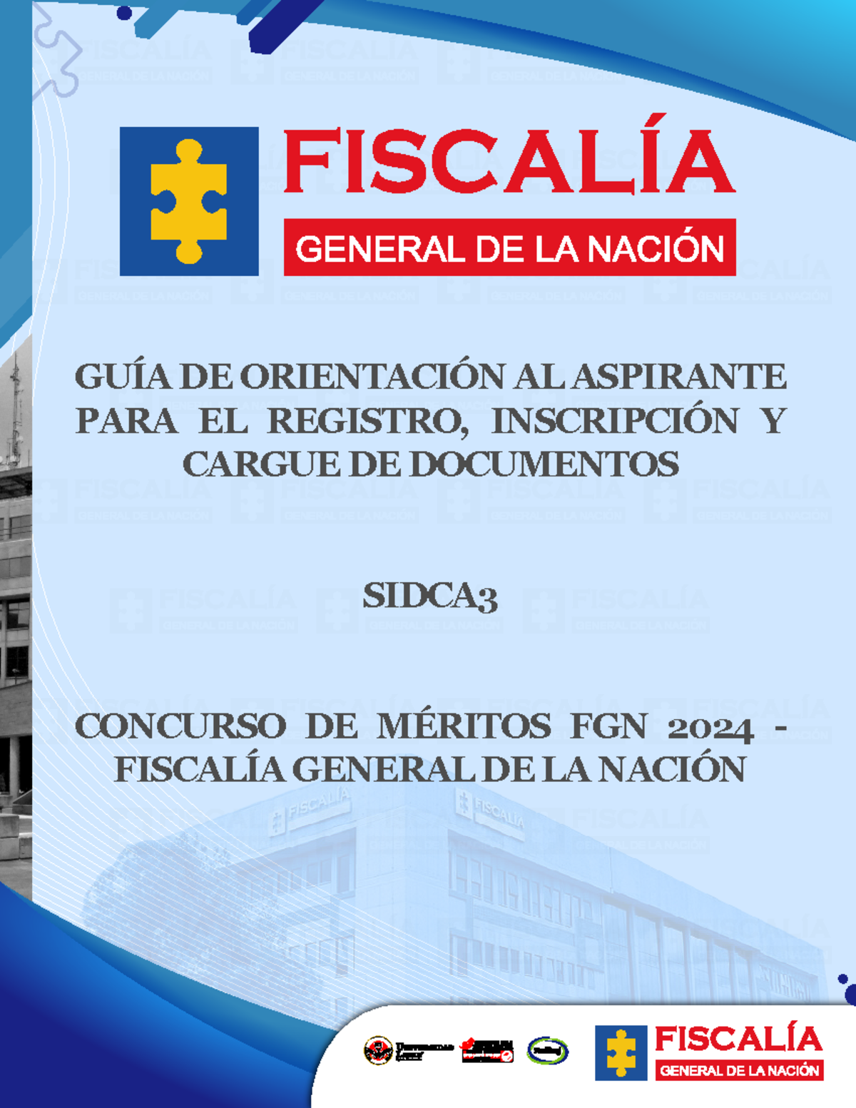 Guía de Orientación para Aspirantes al Concurso de Méritos FGN 2024 ...