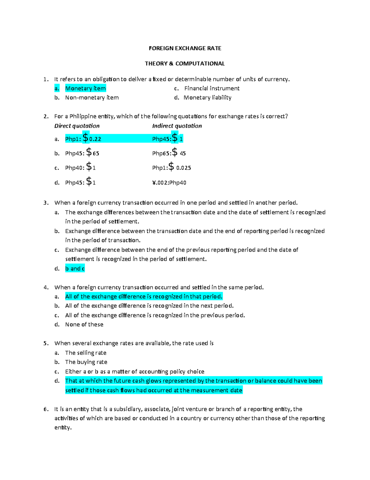 Toaz - ACCOUNTING FOR BUSINESS COMBINATIONS: FINAL EXAM NOTES - Studocu