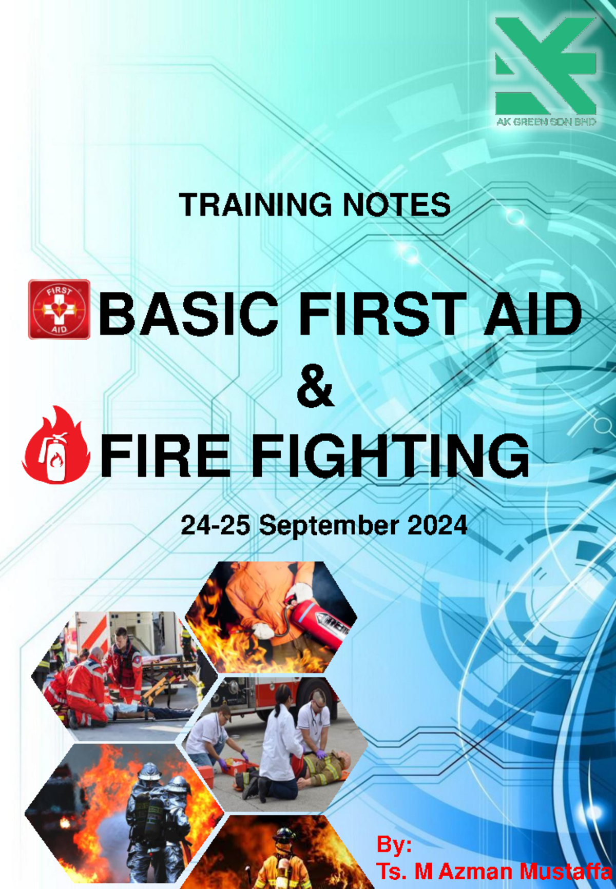 BFA 101: Training Notes on Basic First Aid & Fire Fighting - Studocu