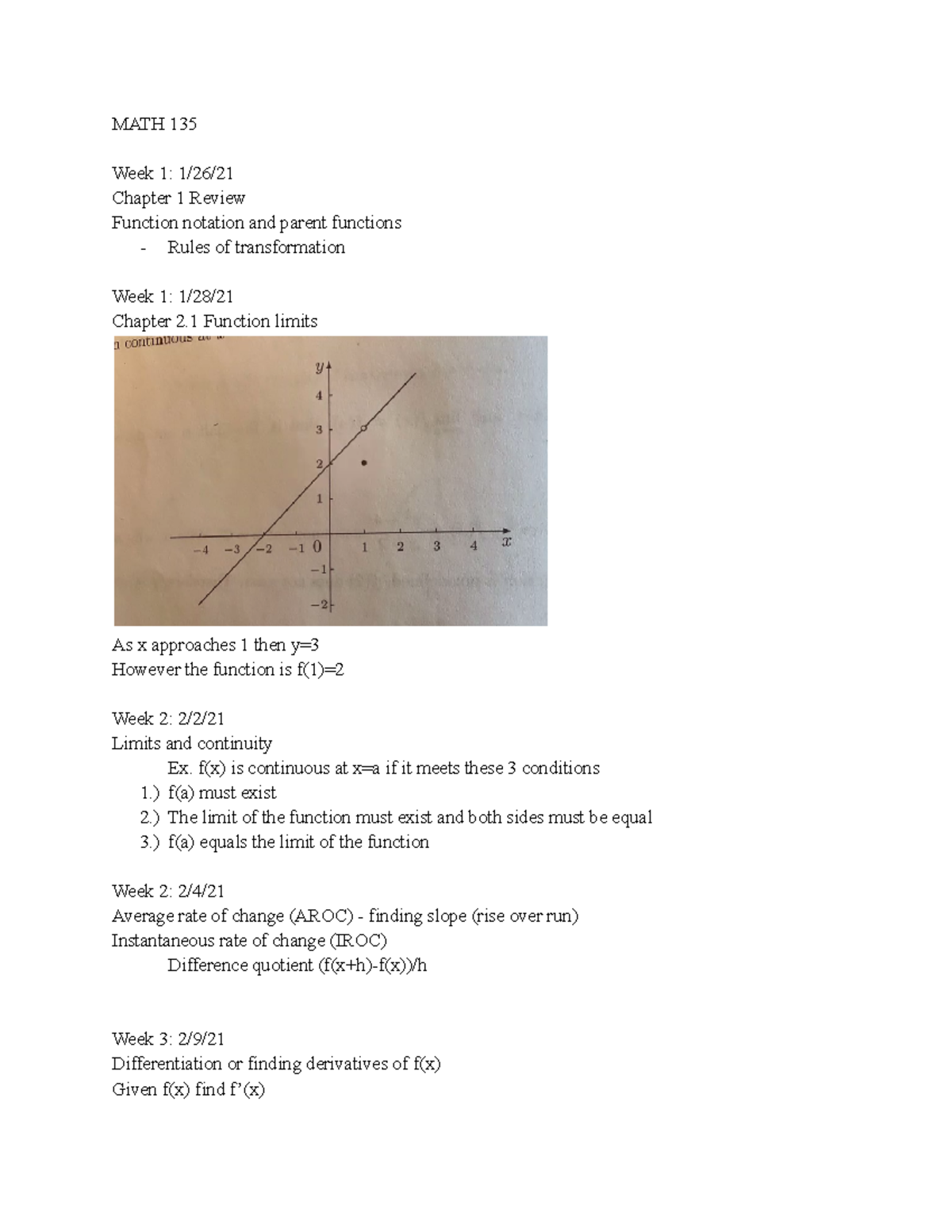 MATH 135 - lecture notes for every lecture given in the class - MATH ...