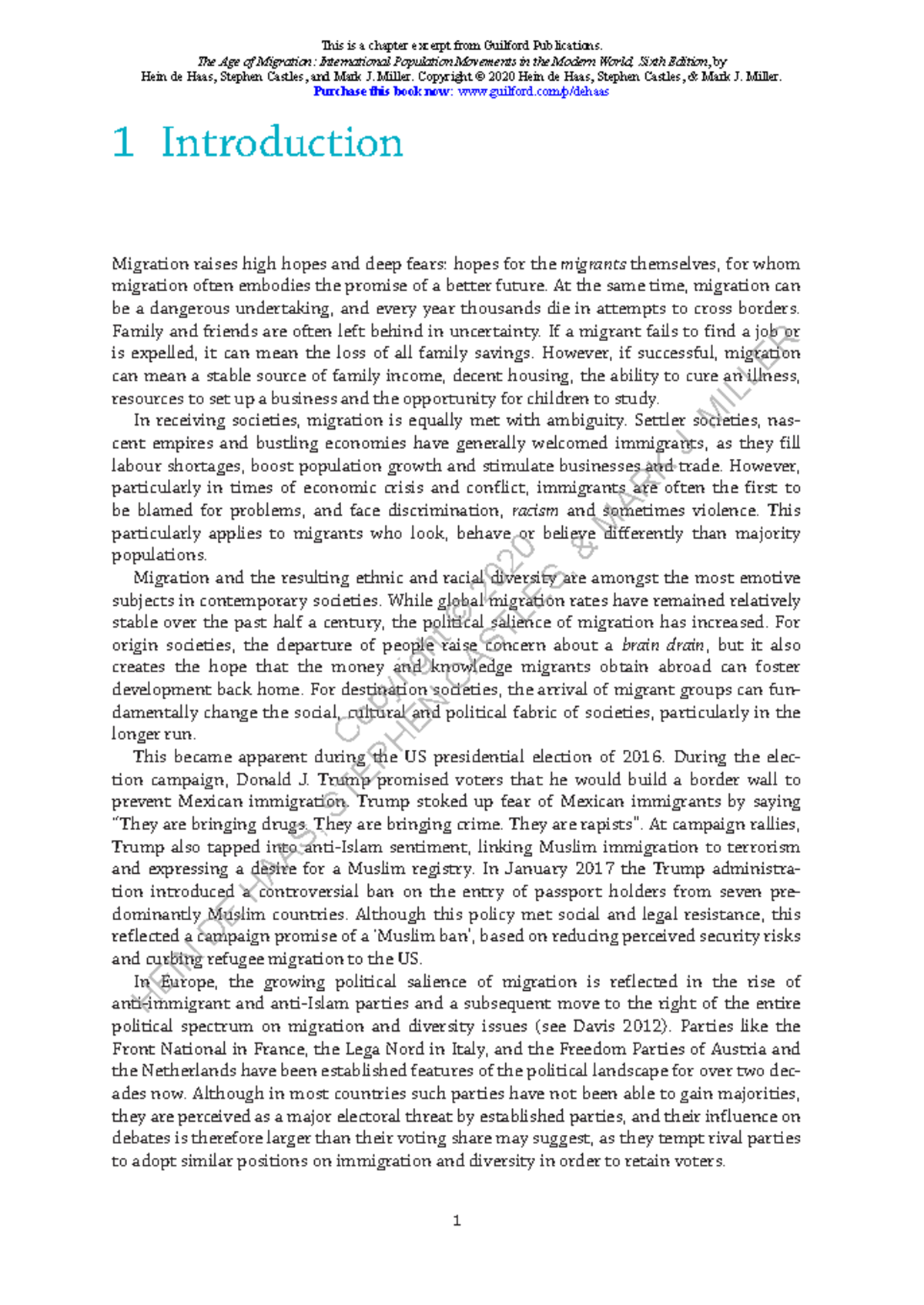 The Age of Migration: Understanding Global Population Movements and ...