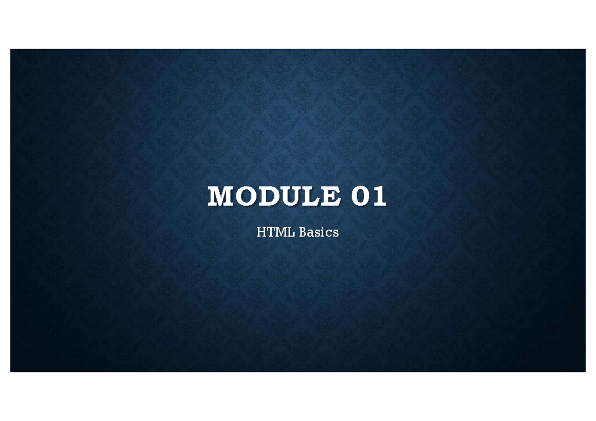01 CSS Basics 19-12 - Css in js - MODULE 02 CSS Basics CSS CSS stands ...