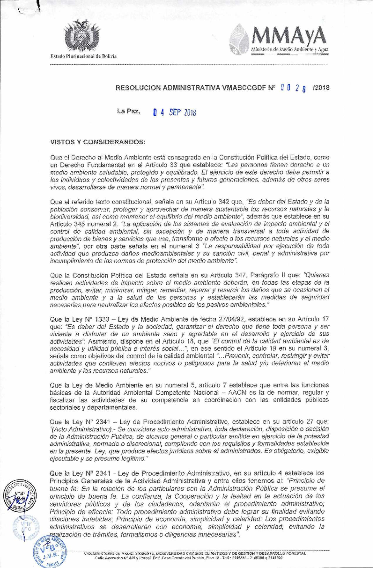 Guía de Identificación de Impactos Ambientales - R.A. 028-2018 - Document Preview