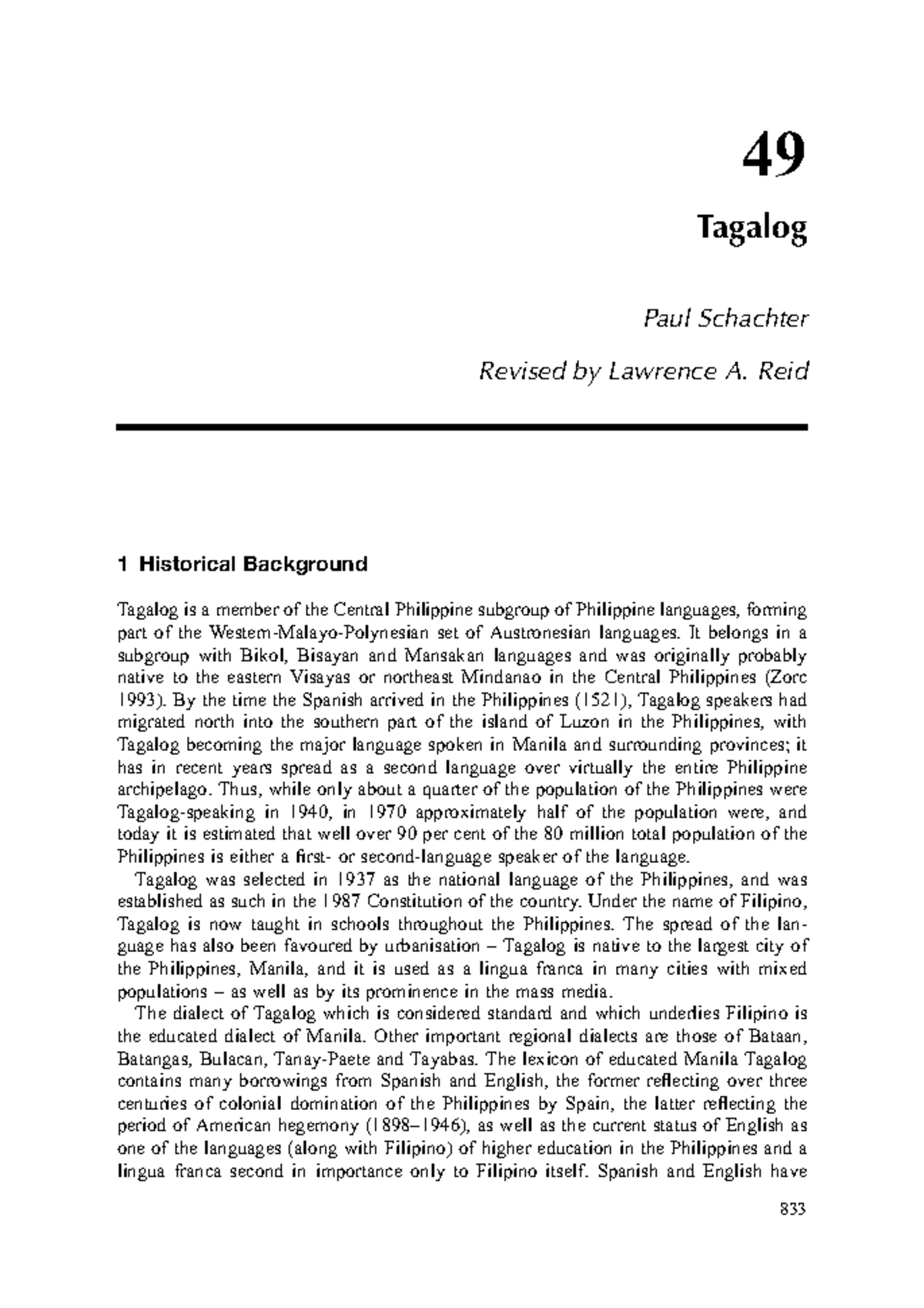 A71 - This is a summary article of the lesson discuss - 49 Tagalog Paul ...