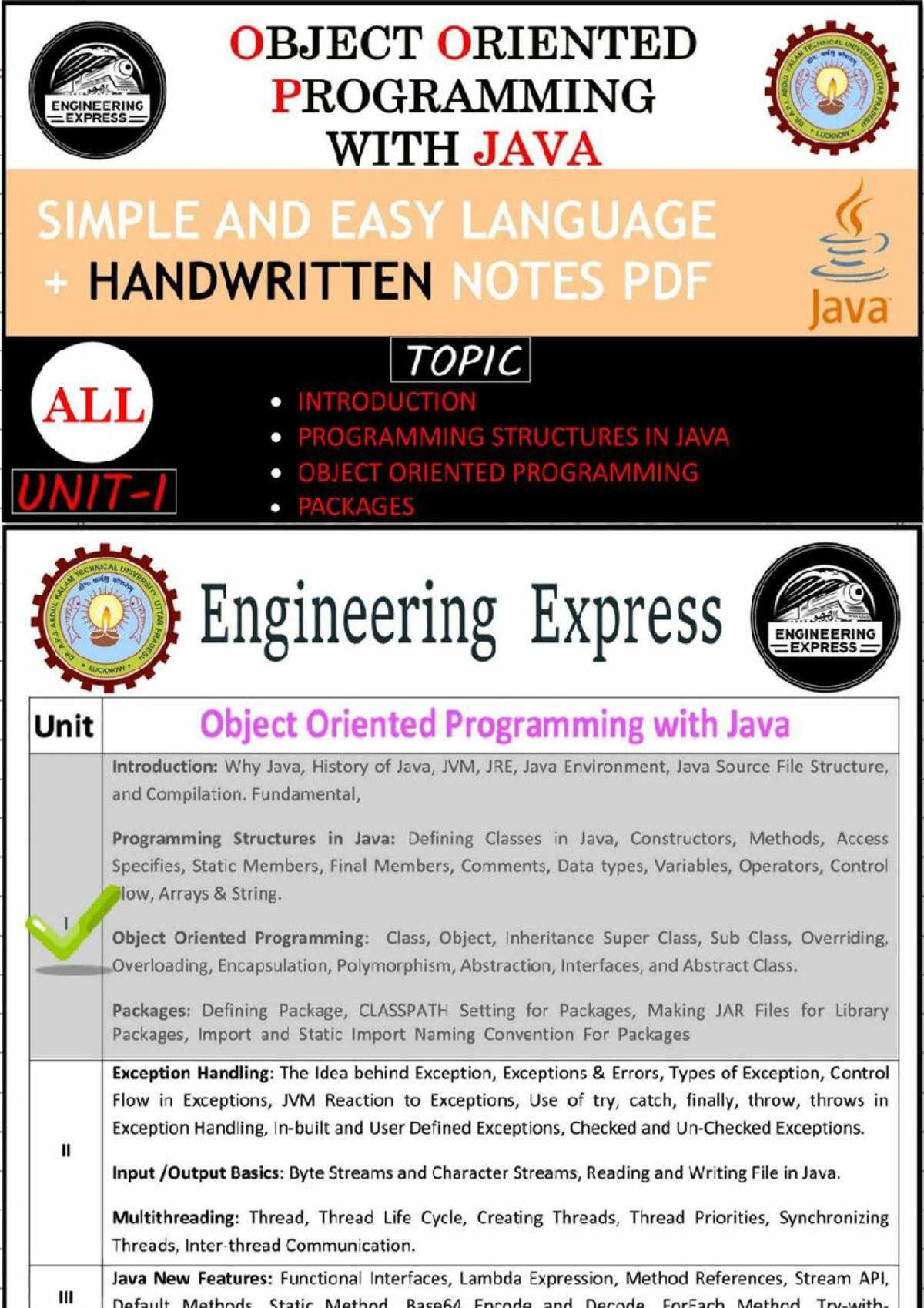 Java Programming Fundamentals: Object-Oriented Concepts and Structures ...