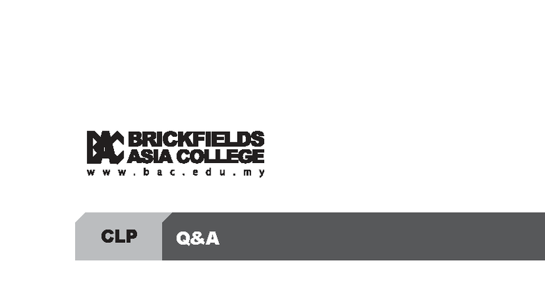 BOOK CLP QNA Civil Procedure Final Revision 2020 WM - Document Preview