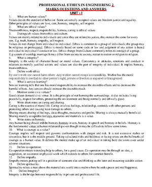 GE6075 Notes Rejinpaul - 1 GE 6075 PROFESSIONAL ETHICS IN ENGINEERING ...