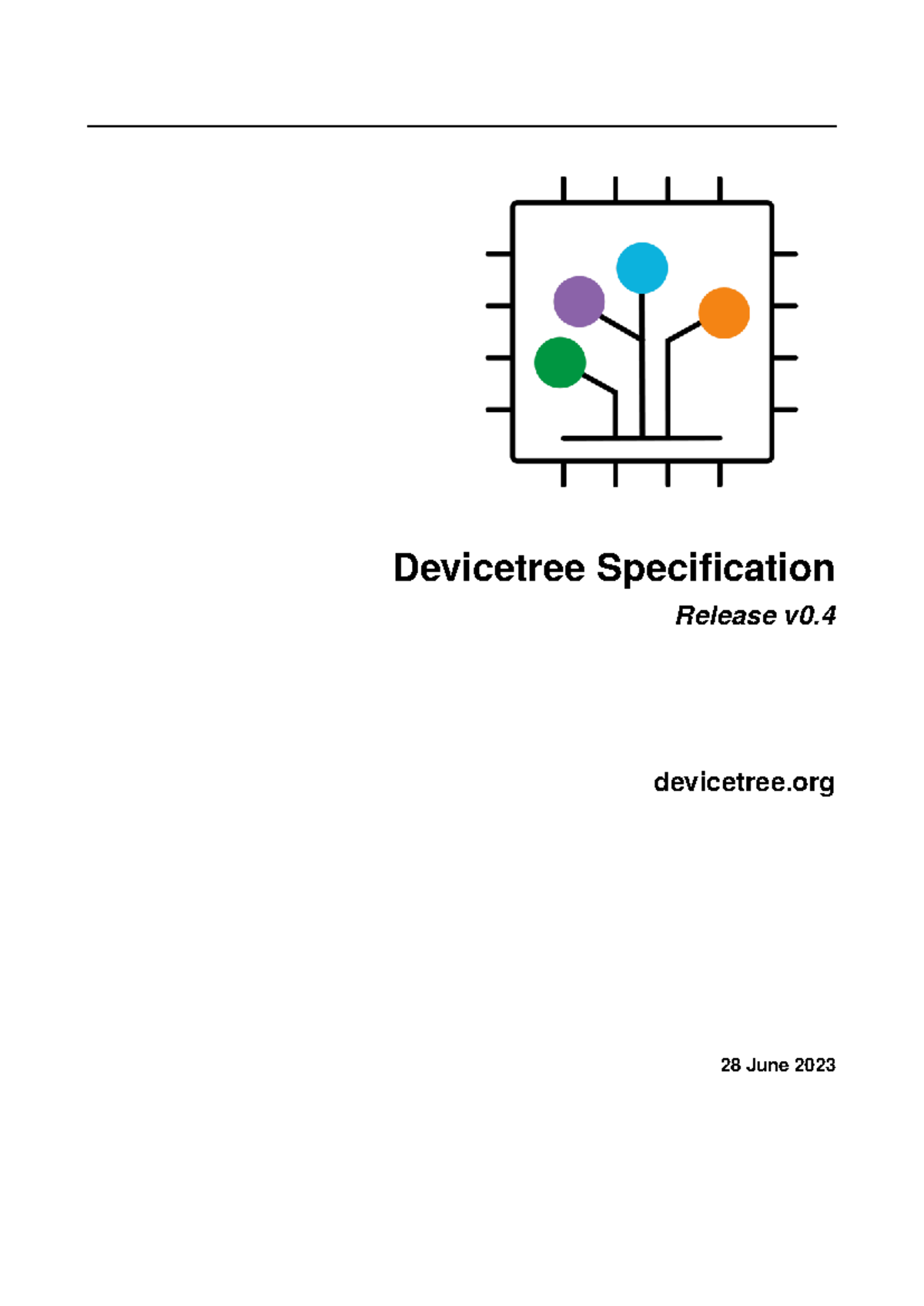 Devicetree Specification Overview - Release v0.4 - Studocu
