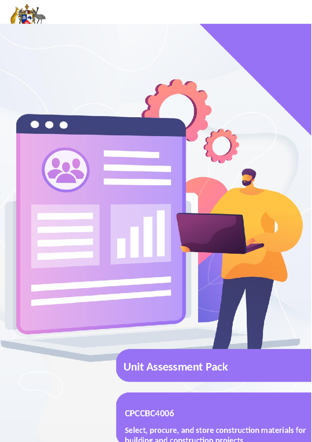 Unit Assessment Pack CPCCBC4006: Selecting and Storing Construction ...