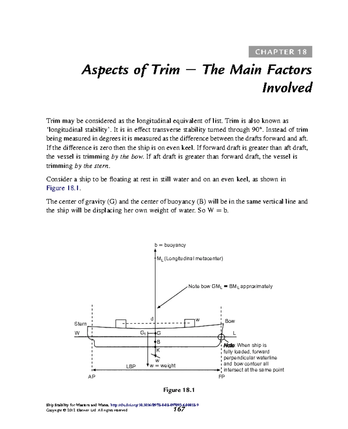 CLASS STABILITY SECTION 12: Introduction to Trim and Its Calculations ...
