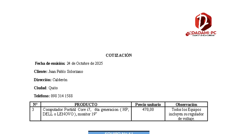 Proforma-002266-JUAN Pablo Solorzano - File management in operating ...
