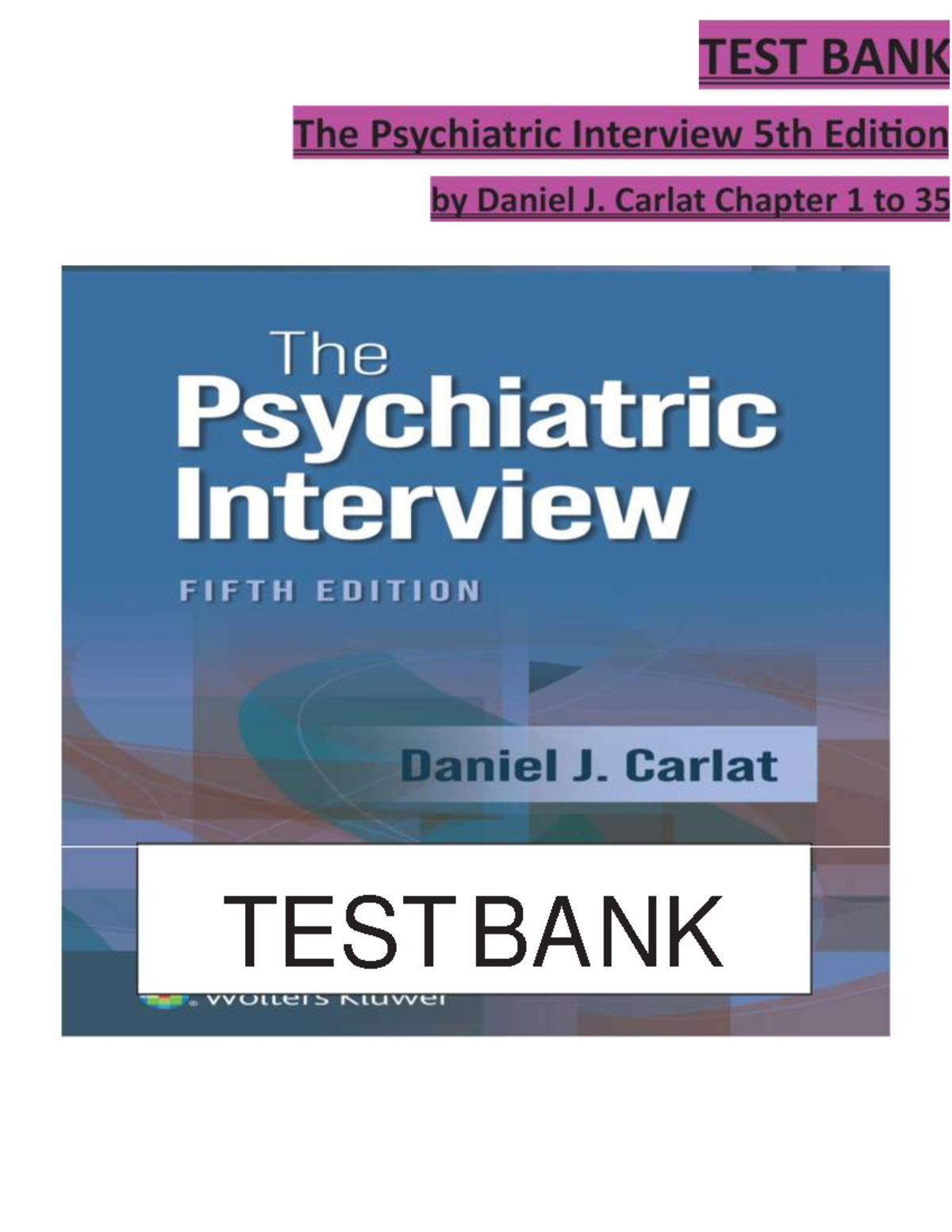Test Bank - Neonatal and Pediatric Respiratory Care (6th Ed