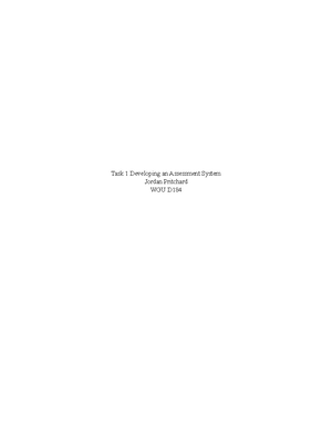 D184: Identifying Assessment Standards in 3rd Grade Math - Studocu