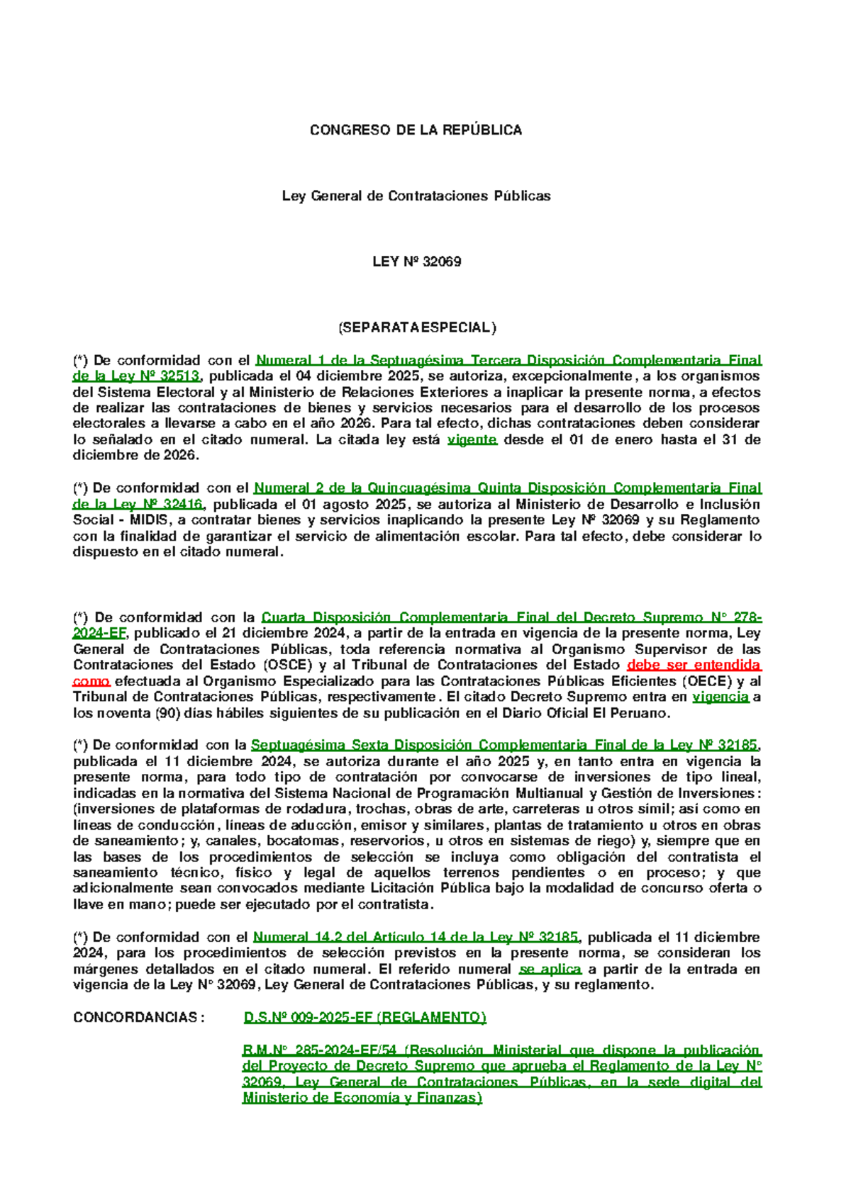 Ley N° 32069: Análisis de la Ley General de Contrataciones Públicas ...