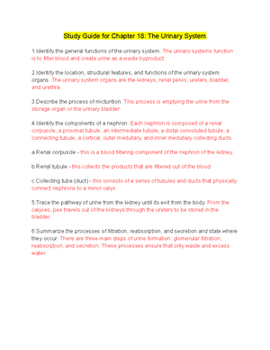 Study Guide for Chapter 3 Cell Structure and Function - All of the ...