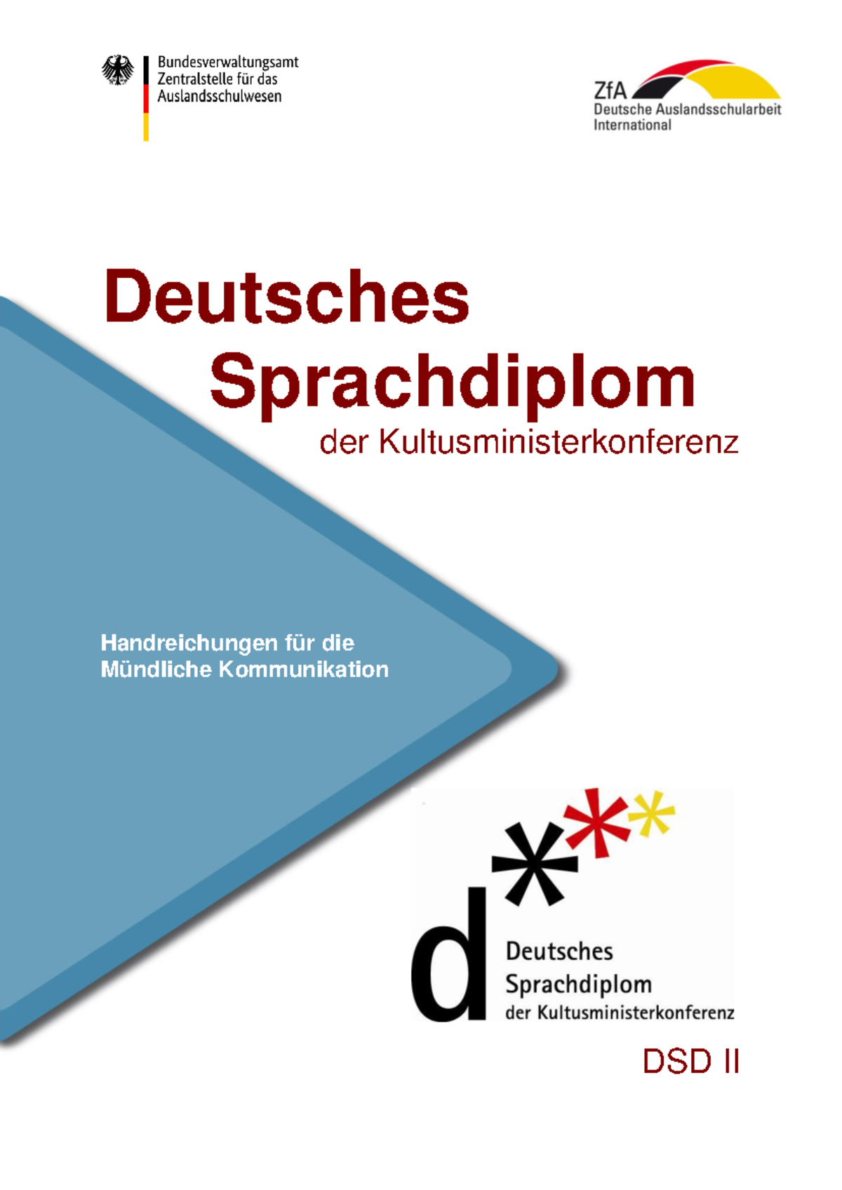 Mündliche Kommunikation im DSD II: Anforderungen und Bewertung - Studocu