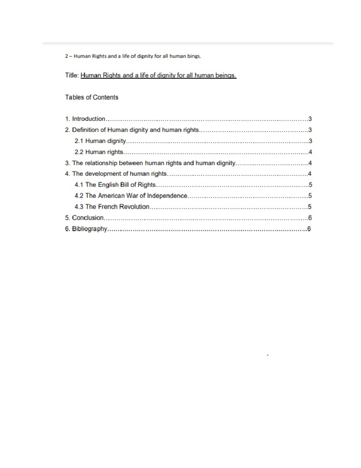 HRV Asignment 1 2021 - Bill of rights - 2 Human Rights and a life of ...