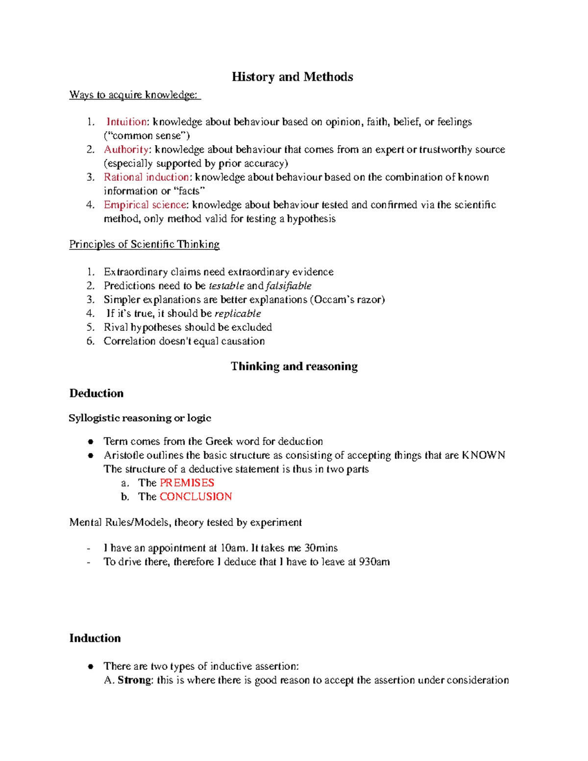W12 L12 - Detailed lecture notes - Biological Bases II Brain Cells ...