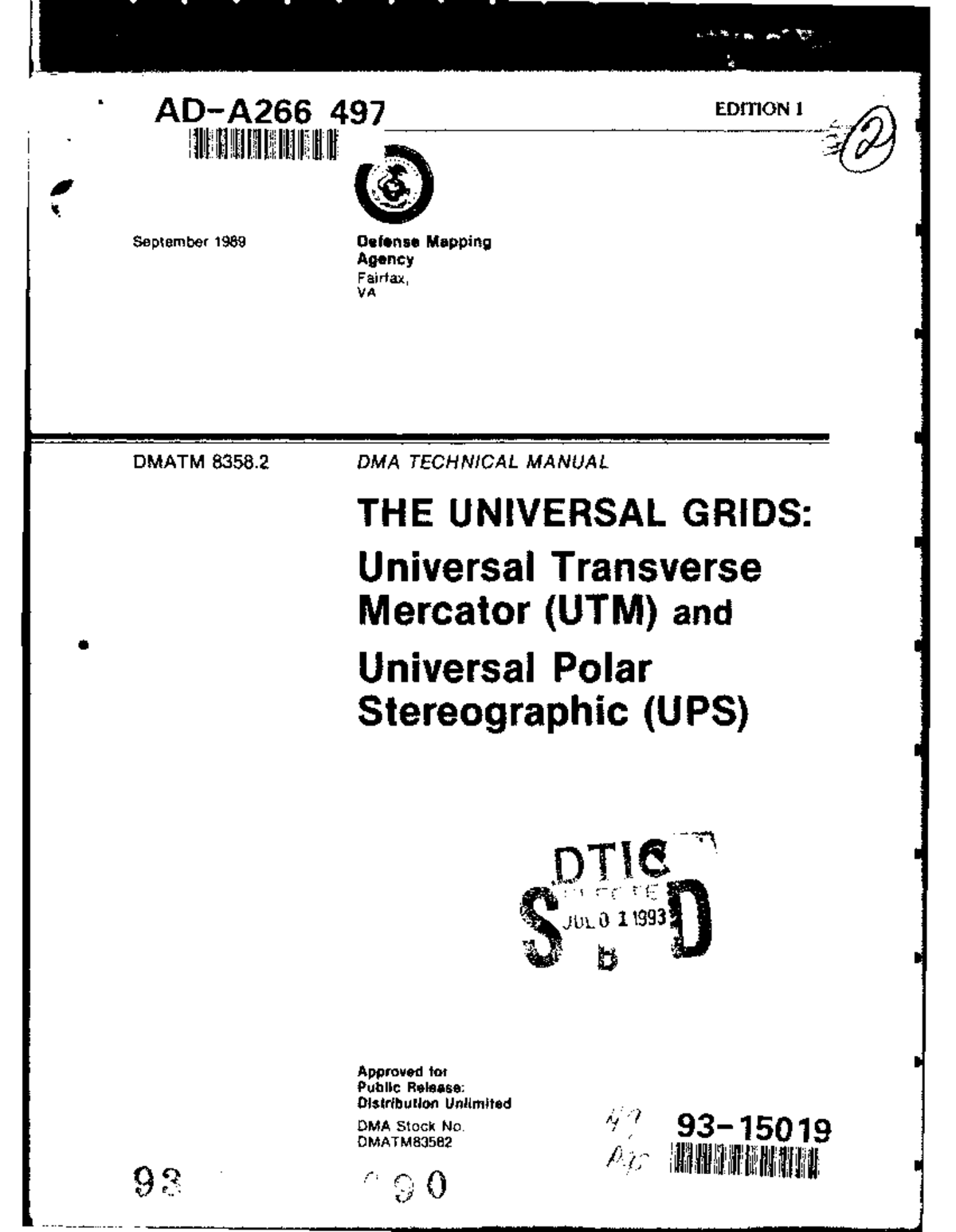 Geodesy and Geomatics Course: UTM and UPS Coordinate Conversion Guide ...