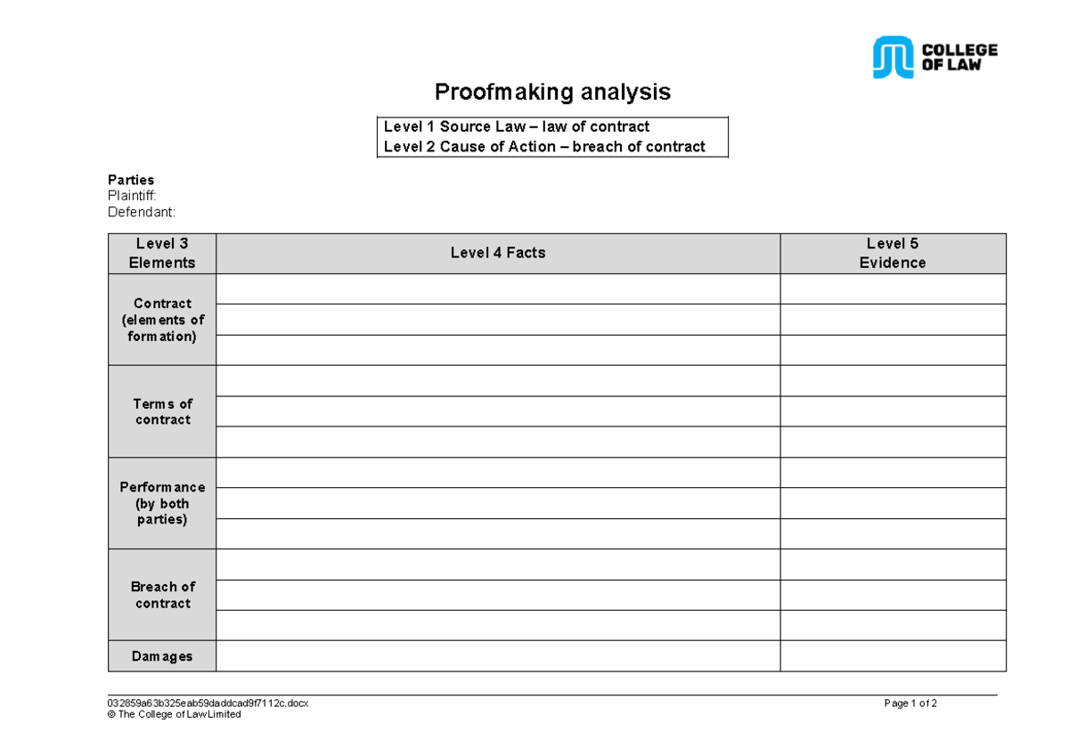 CL T1 A1 Proofmaking model blank Navqw 2024 10 18 - LLW4000 ...