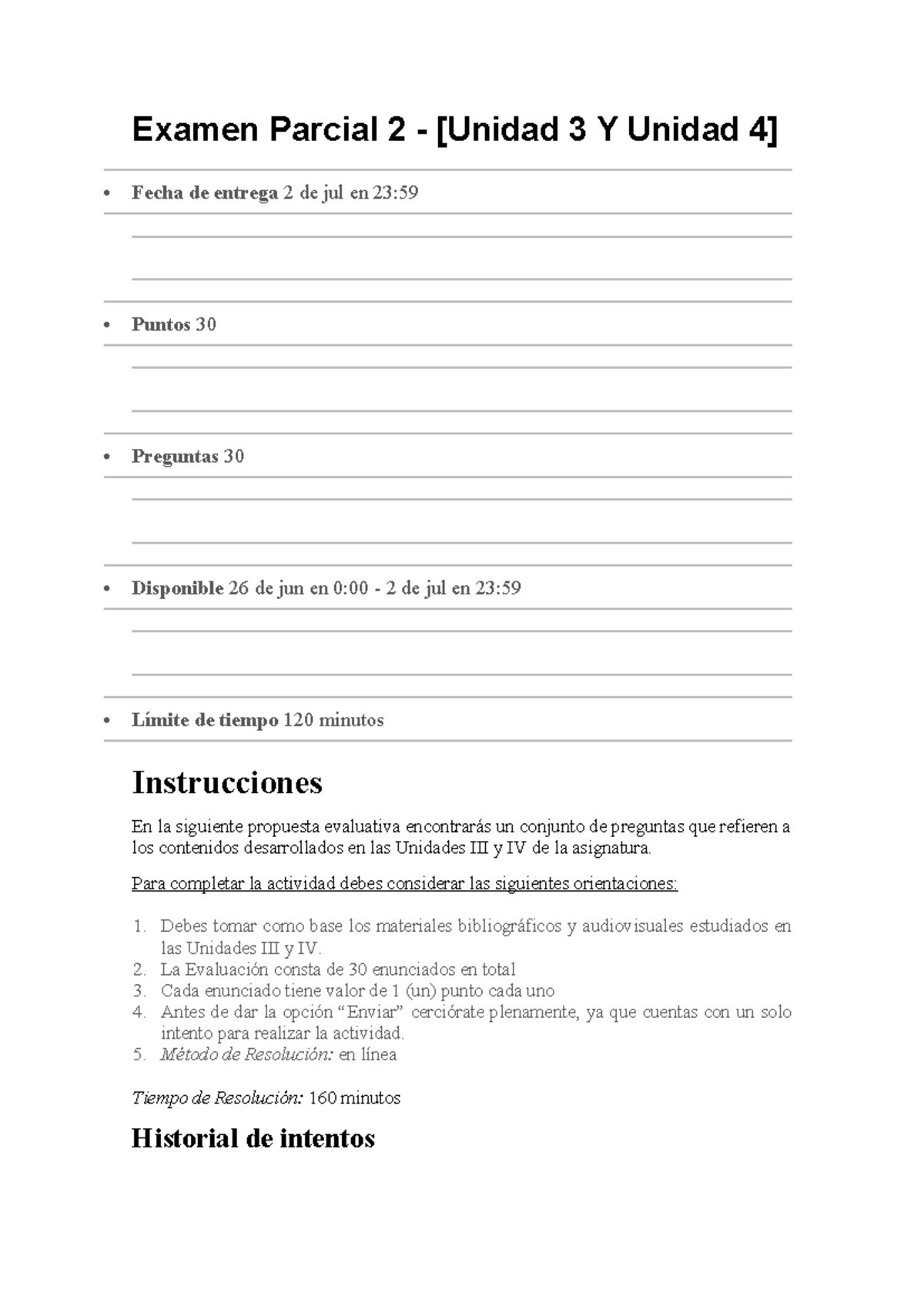 Contabilidad Financiera Examen Parcial 2 - Unidades III y IV - Studocu