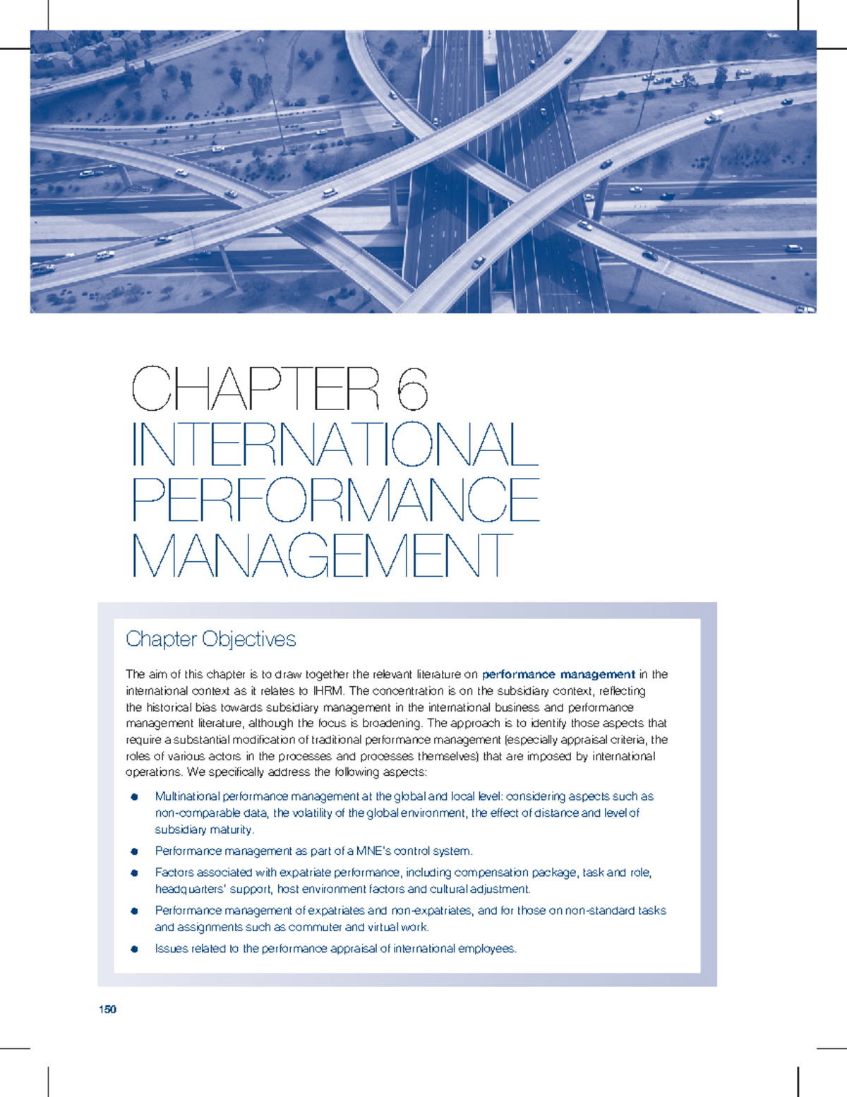 Chapter 6 - CHAPTER 6 INTERNATIONAL PERFORMANCE MANAGEMENT Chapter ...