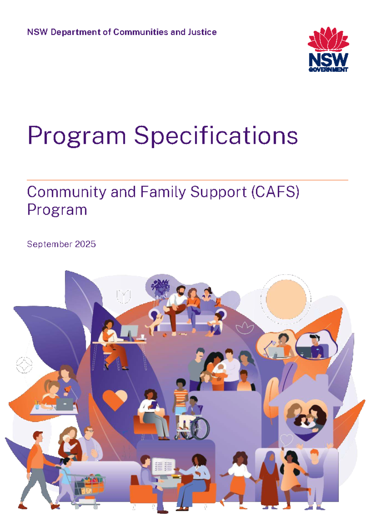 CAFS Program Specifications: Community & Family Support Overview (CAFS ...