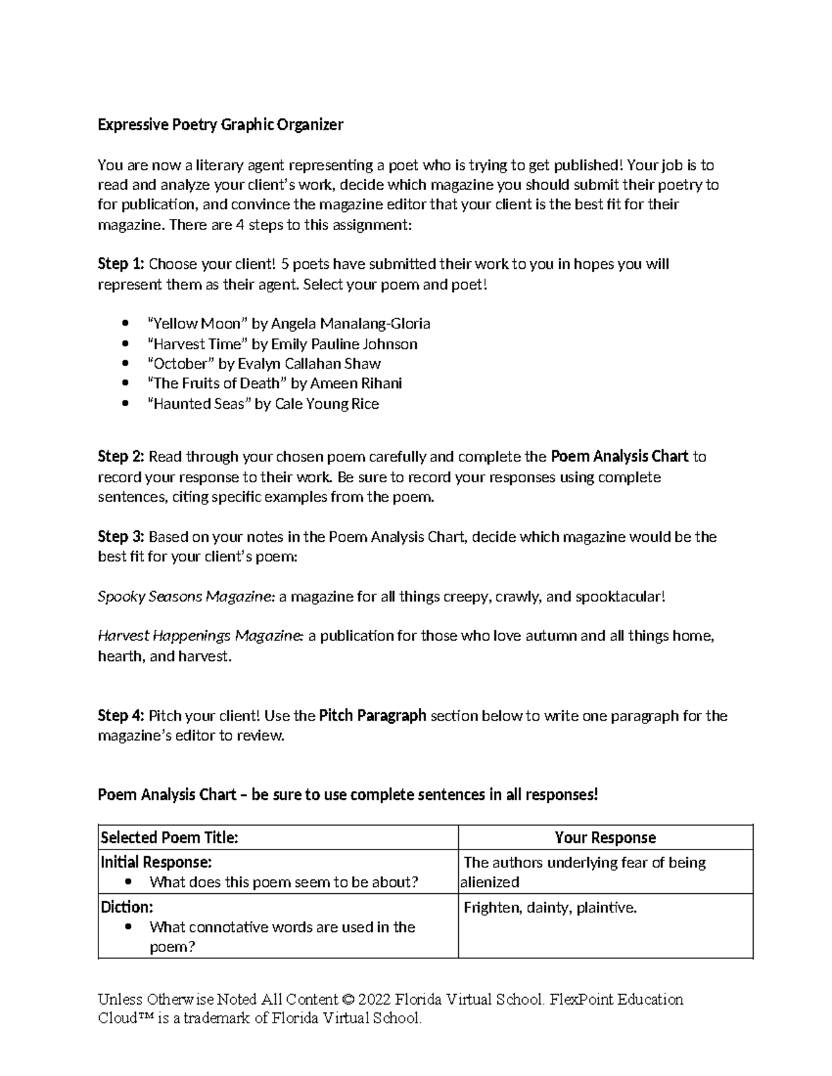 ENG 202: Expressive Poetry Analysis & Submission Guide - Studocu