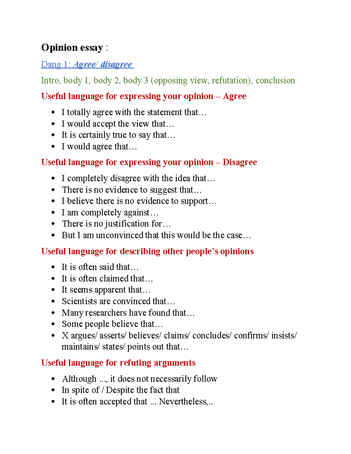 IELTS Task 2 Essay Types: Opinion, Discussion & Advantages ...