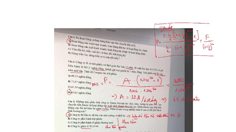 Đề Cuối Kỳ TCDN 1 Kỳ 2 Năm 23-24 Có Giải Chi Tiết - Document Preview