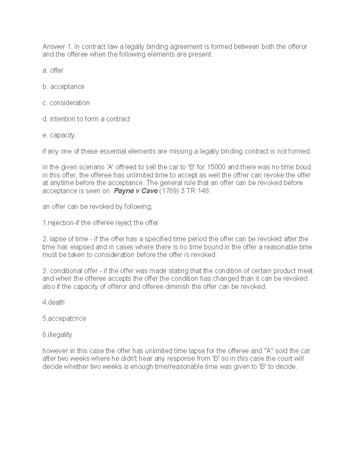 Contract Law Tutorials: Key Elements of Legally Binding Agreements ...