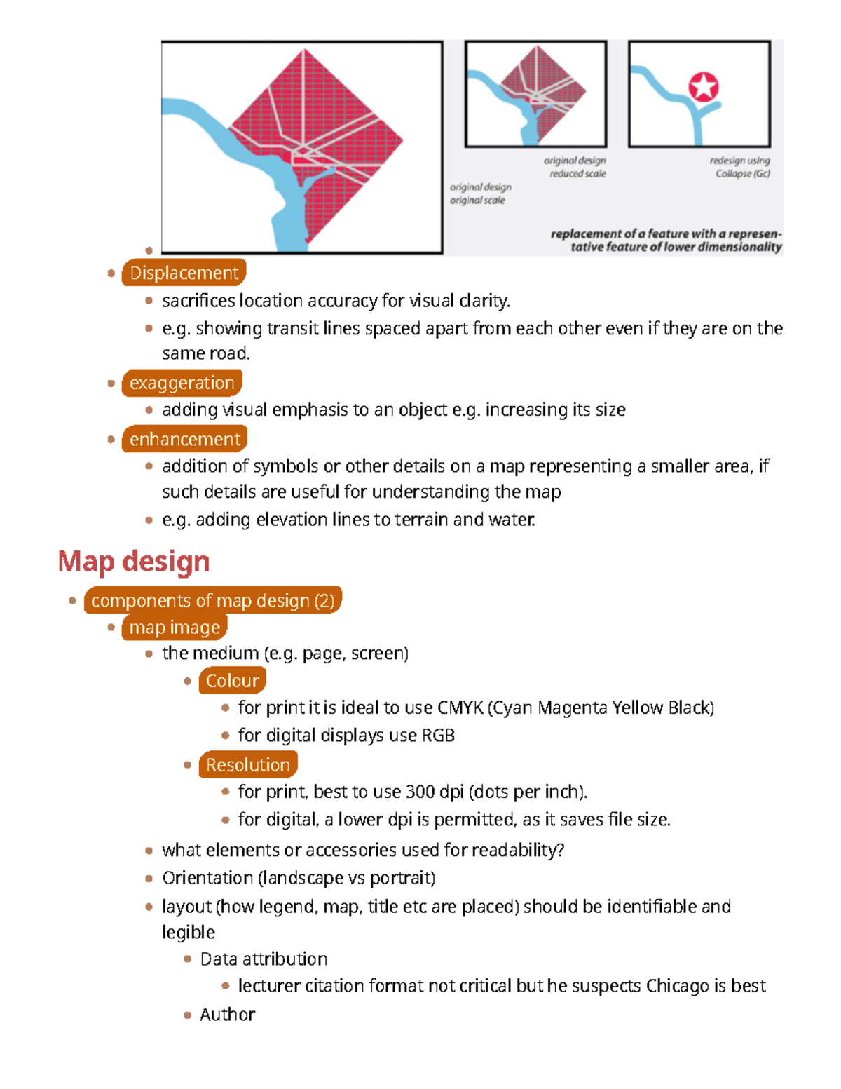 GEOG 260 Final Review Notes on Map Design and Visualization - Studocu