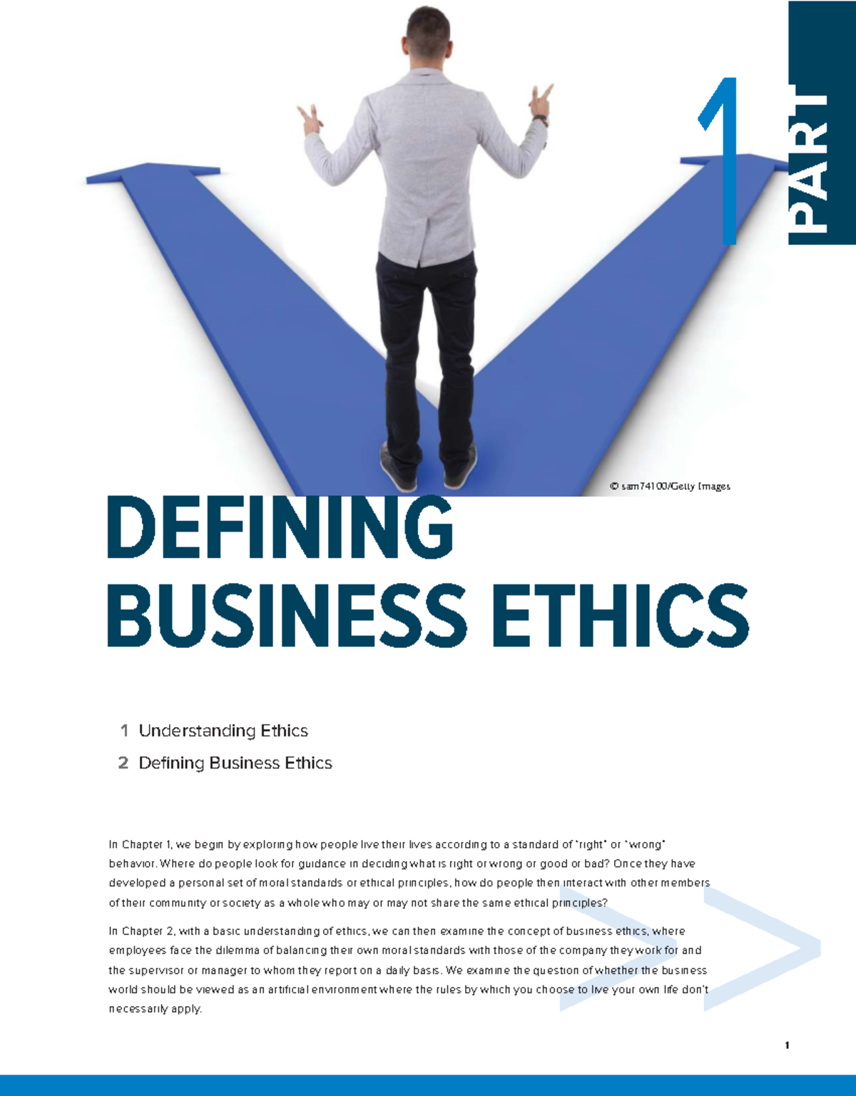 BUS 101: Understanding Business Ethics - Chapter 1 Overview - Studocu