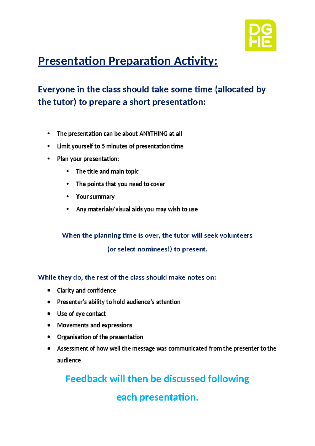 2-5-Presentation Activity 2 - Presentation Preparation Activity ...