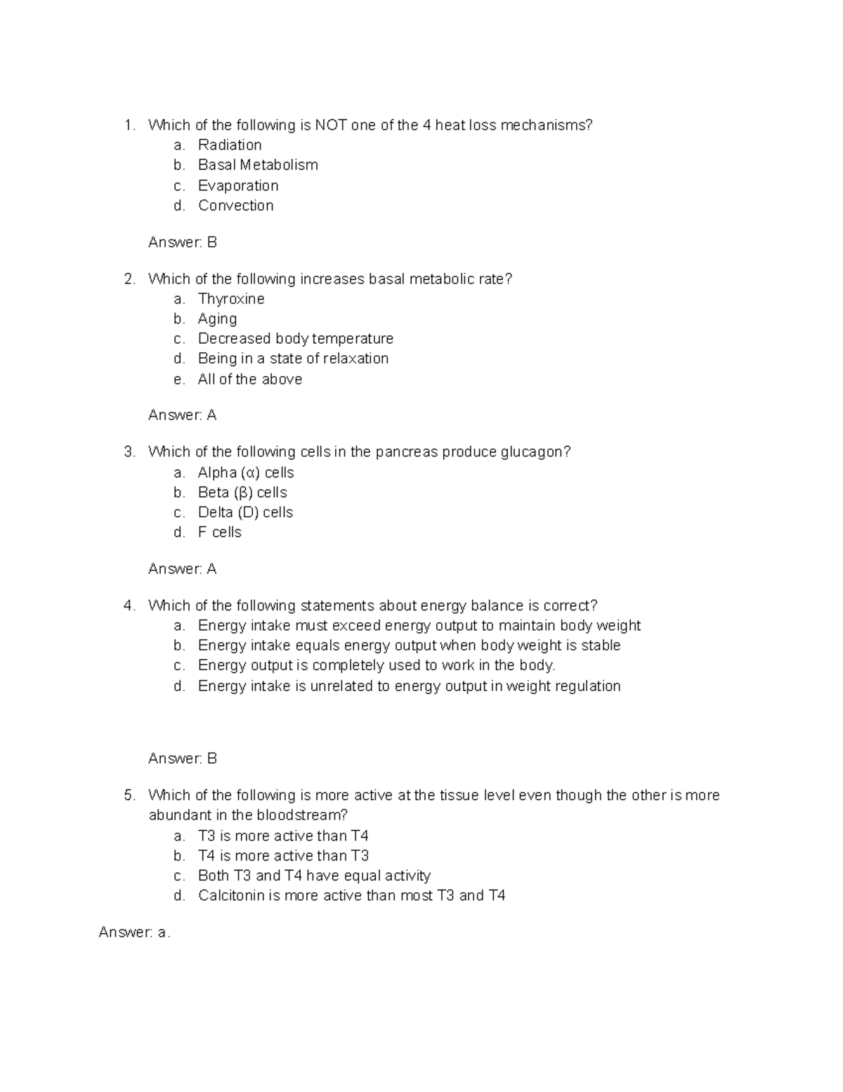 Answers Study Group #4 - Practice Questions for Exam Prep - Studocu