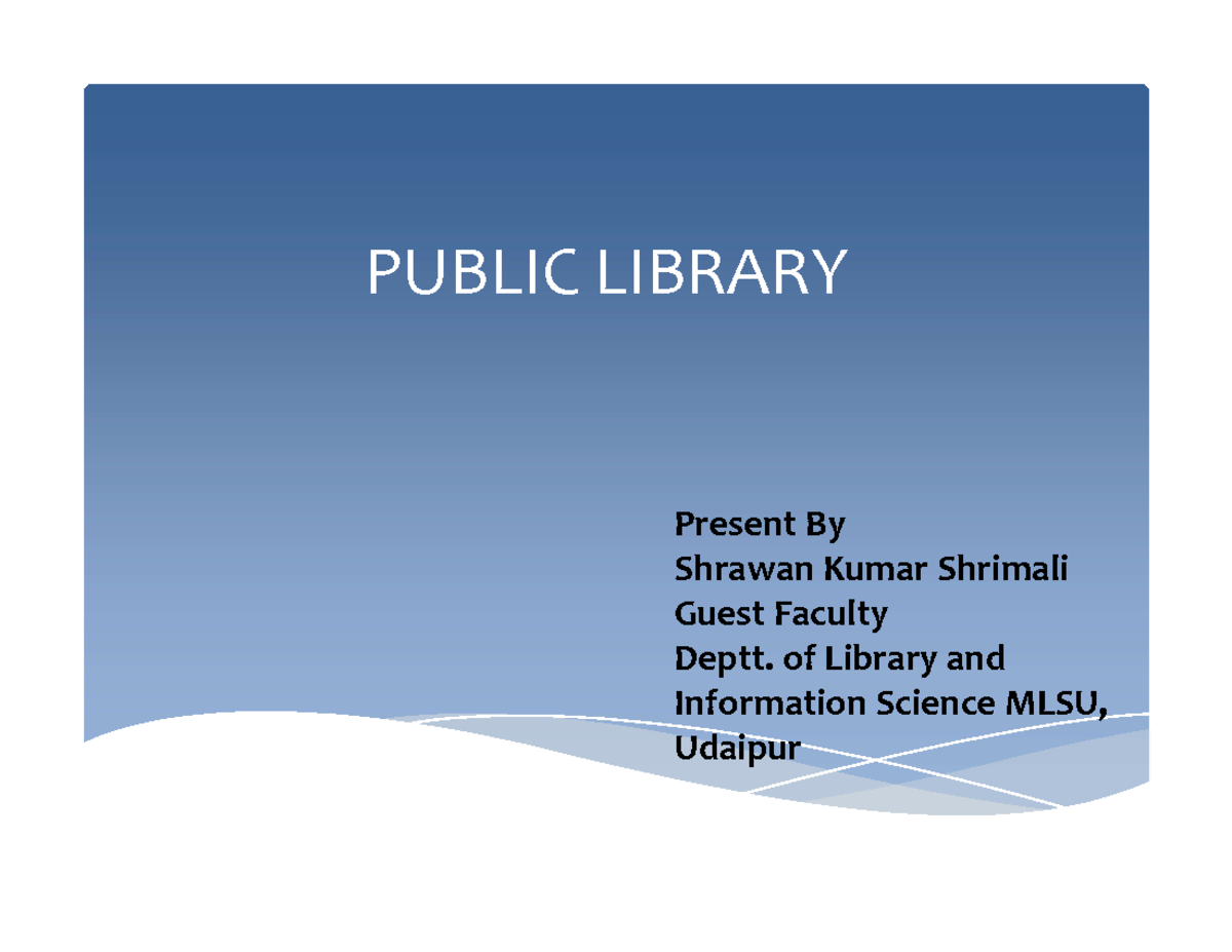 5146 Public Library - Comprehensive Study Notes on Functions and ...