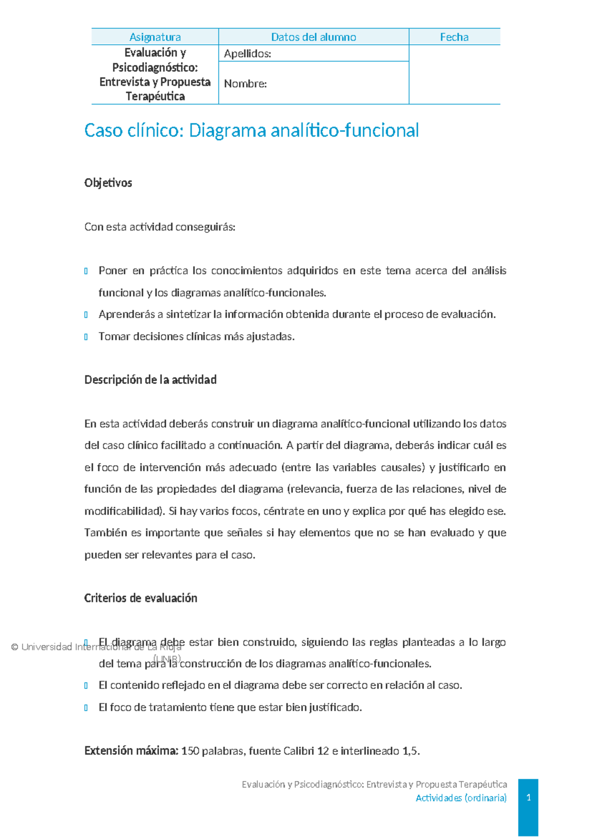 Psisa 02 - Caso Clínico: Evaluación y Psicodiagnóstico de Luis - Studocu