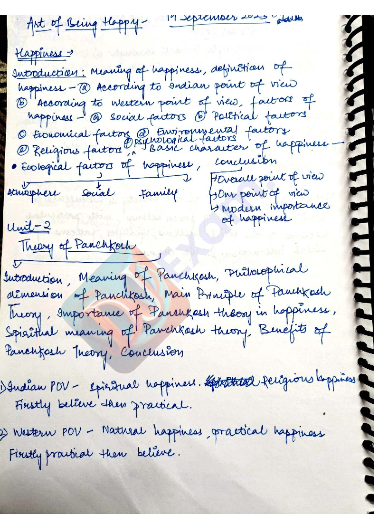 Art of being happy notes: Understanding happiness from Indian and ...