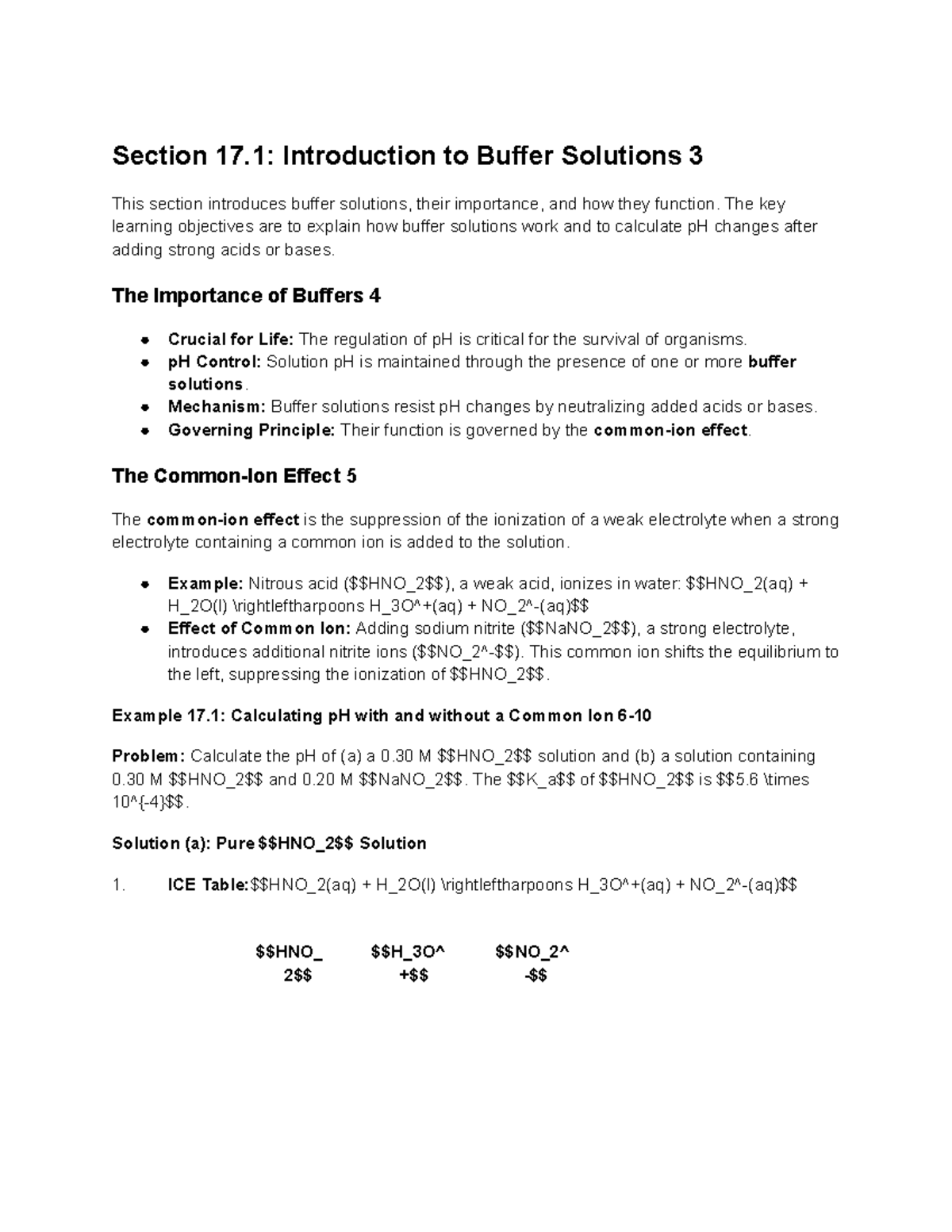 Buffer Solutions: Introduction, Calculations, and Titration Examples ...