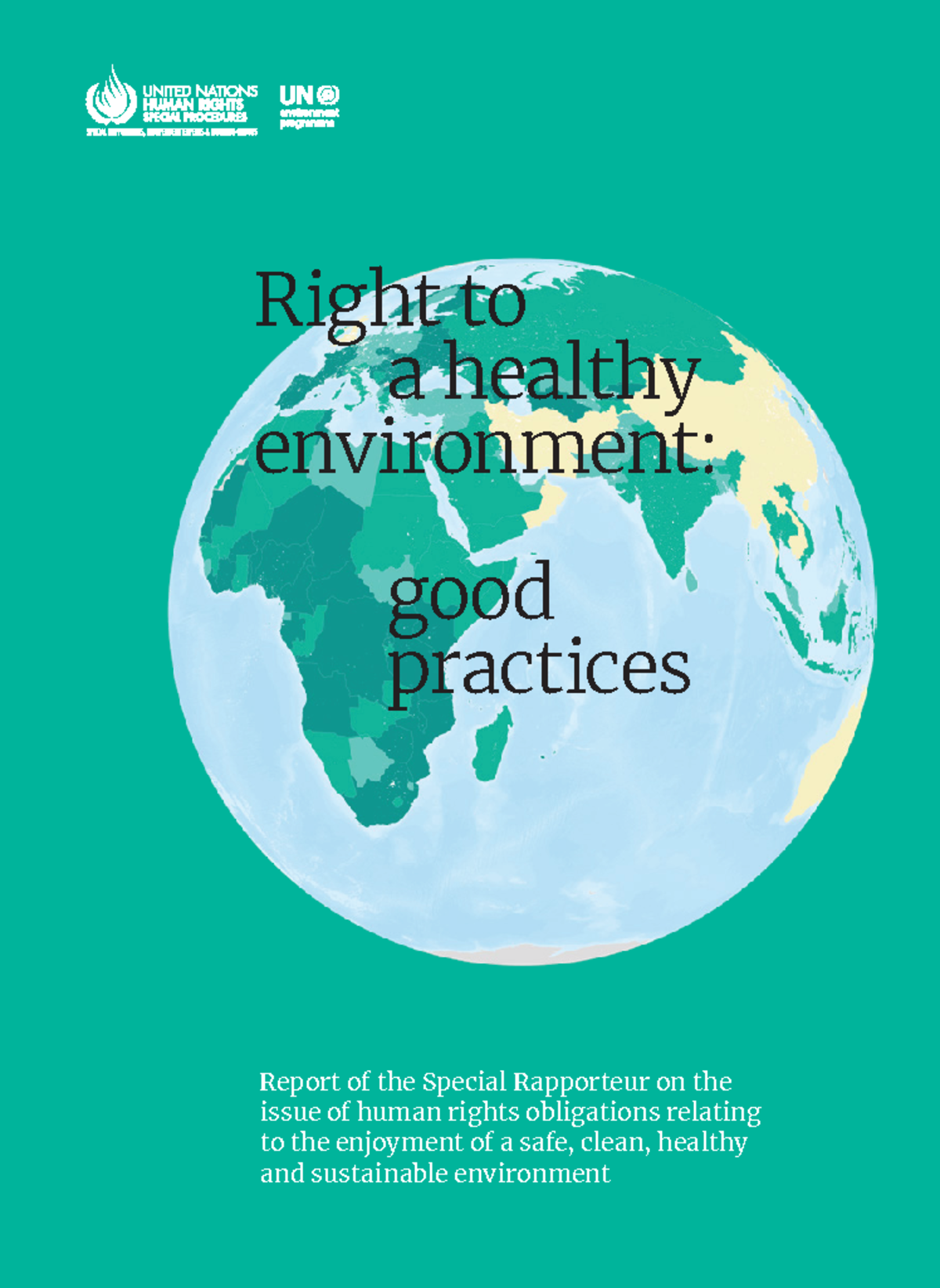 Good Practices for Ensuring the Right to a Clean & Healthy Environment ...