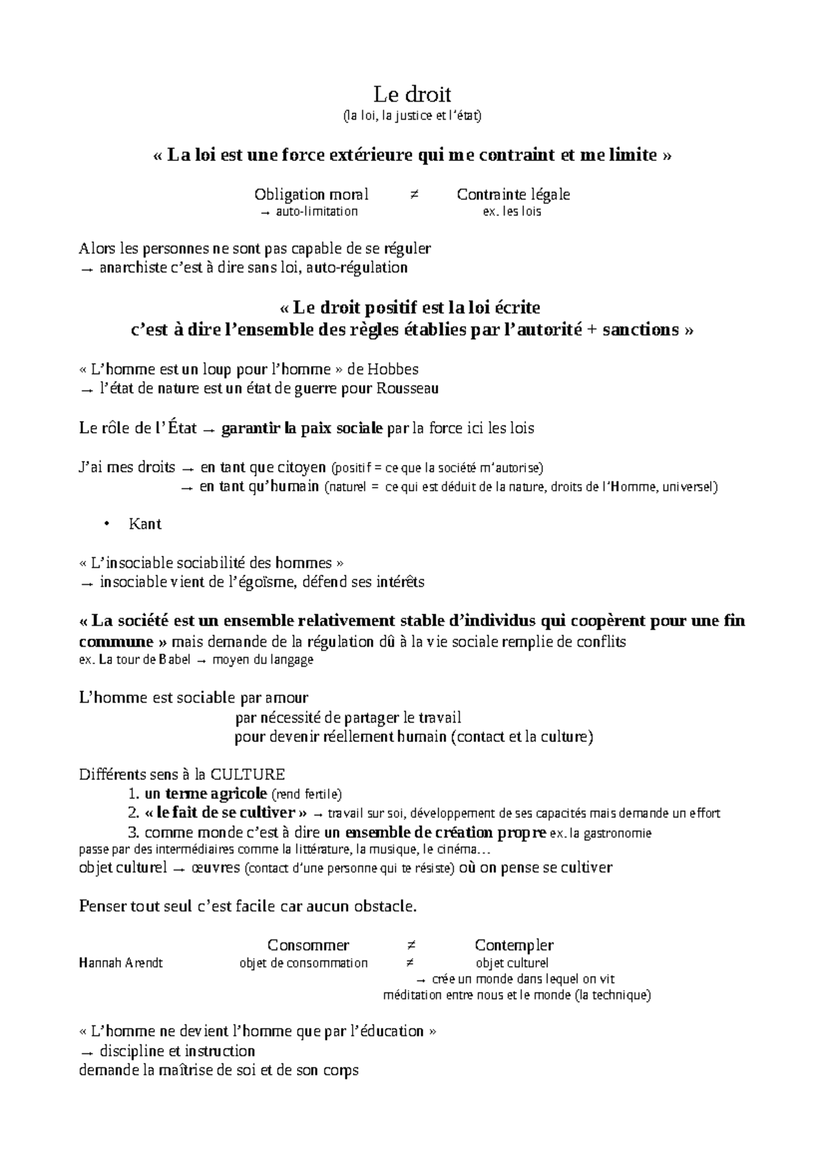 Le droit : La loi, la justice et la régulation sociale en philosophie ...