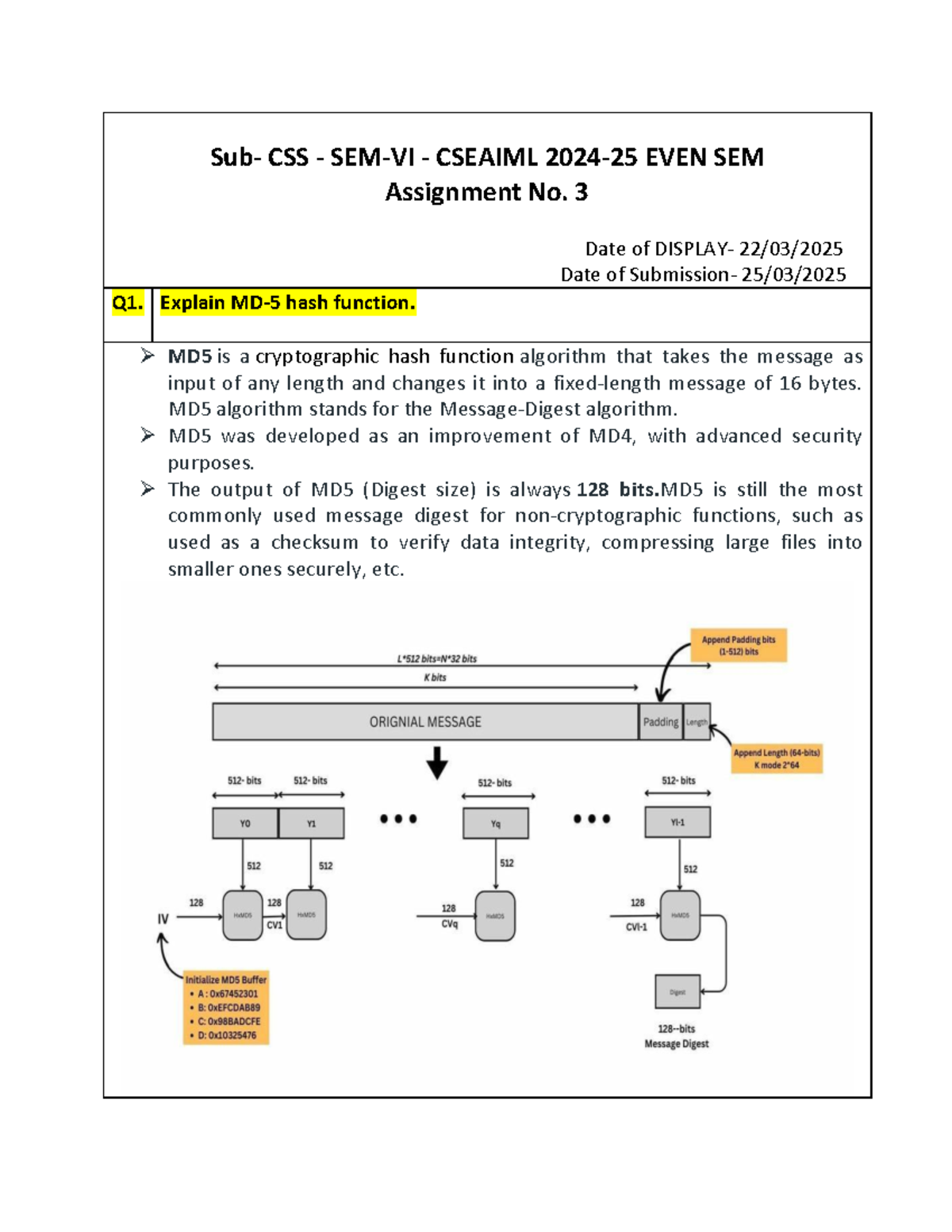 CSS Assign No- 3- SEM-VI- Cseaiml- 2024-25 EVEN SEM - Sub- CSS - SEM-VI ...