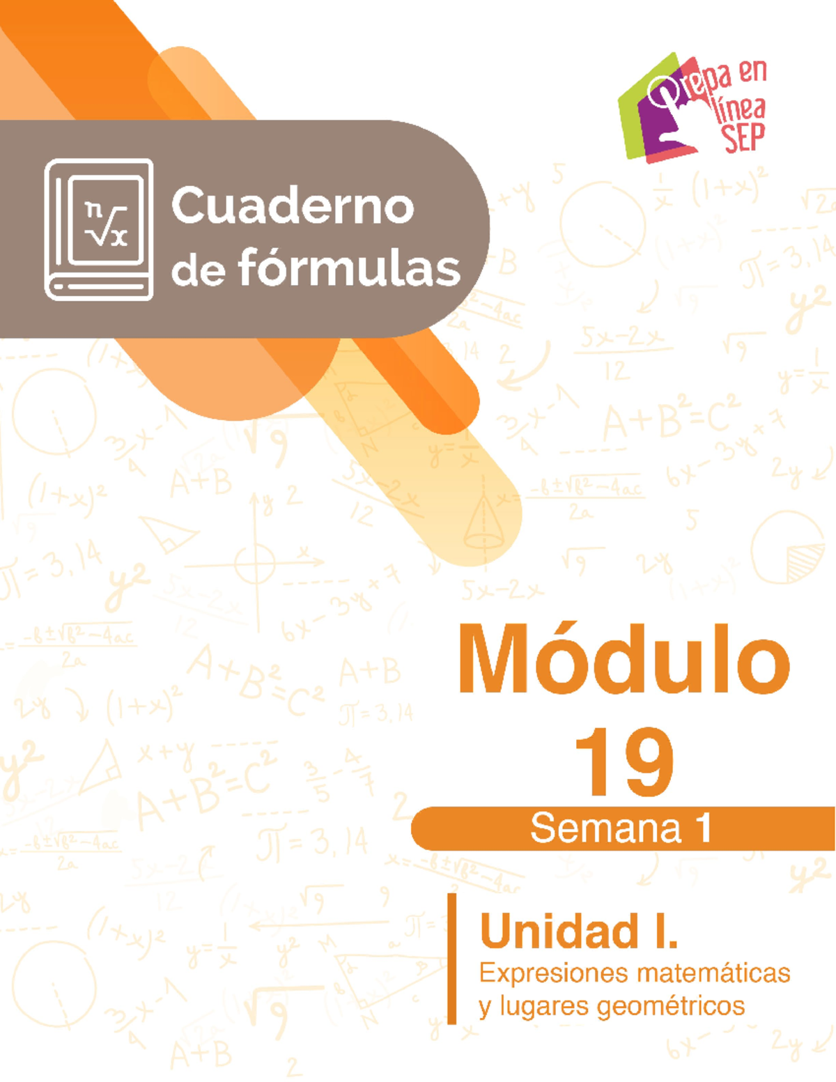 M19 S1 Cuaderno de fórmulas PDF - de fórmulas Módulo 19. Dinámica en la ...