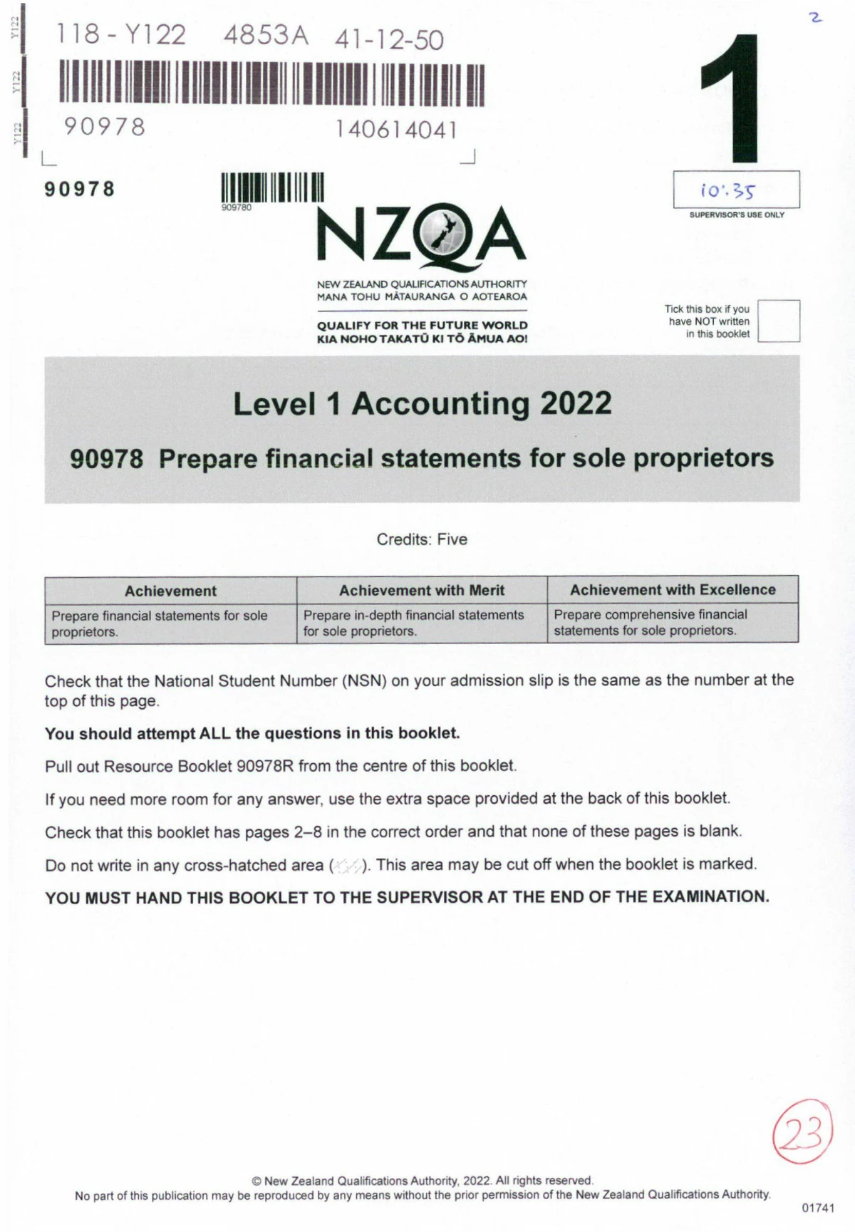 Y122 90944 Level 1 Science Exam 2022: Acids and Bases Analysis - Studocu